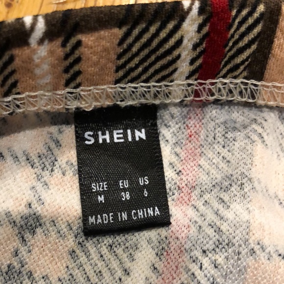 BOGO Shein Plaid Mini Skirt - Picture 3 of 5